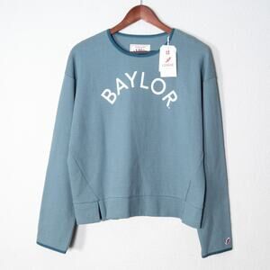 NEW League 91 Women's Baylor Top Medium Collegiate Prep Sport Vintage Campus